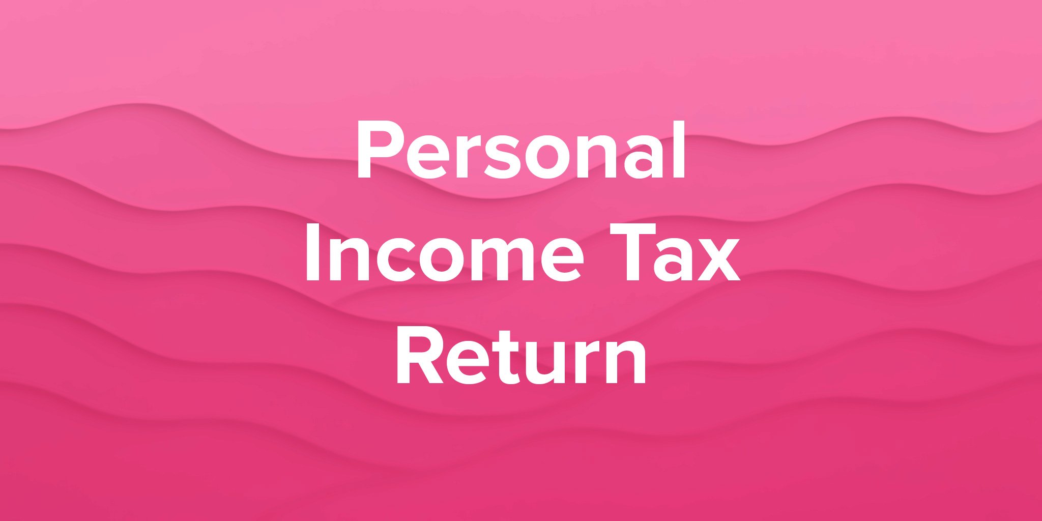 Personal Income Tax Return